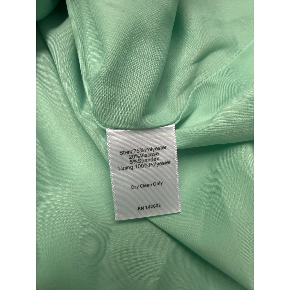 Sail to Sable Mint Green Bow Back Fit & Flare Dress NWOT Size 6 Easter Wedding - Picture 12 of 12